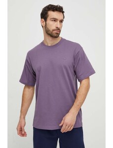adidas Originals t-shirt in cotone uomo colore violetto IP2772