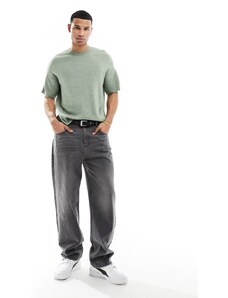 ASOS DESIGN - T-shirt leggera a maniche corte soffice vestibilità comoda color verde