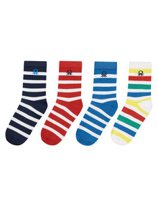 Set di 4 paia di calzini lunghi da bambini United Colors Of Benetton