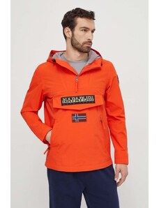 Napapijri giacca uomo colore arancione