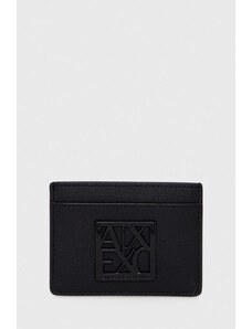 Armani Exchange portacarte colore nero