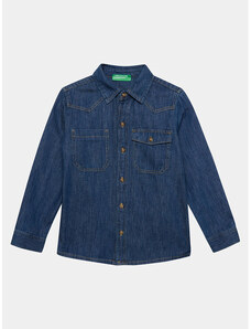 camicia di jeans United Colors Of Benetton