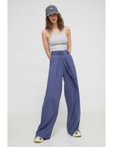 Desigual pantaloni donna colore blu navy
