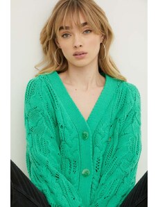 Desigual cardigan donna colore verde