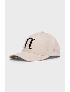 Les Deux berretto da baseball in cotone colore bianco con applicazione