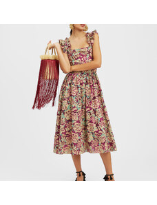 La DoubleJ Dresses gend - Zeta Dress Lilium Purple L 80%Polyester 14%Cotton 6%Silk