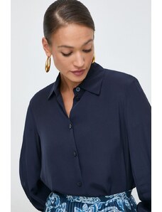 Armani Exchange camicia donna colore blu navy