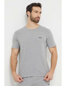 BOSS t-shirt uomo colore grigio