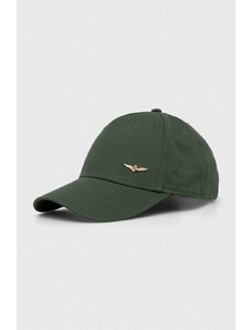Aeronautica Militare berretto da baseball in cotone colore verde