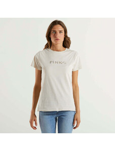 Pinko t-shirt ricamo logo pinko