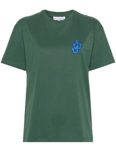 JW Anderson T-shirt logopatch verde