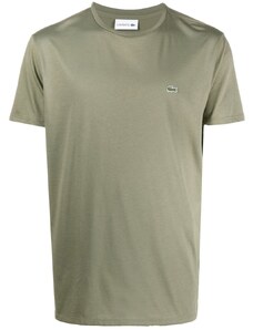 Lacoste T-shirt verde militare basic