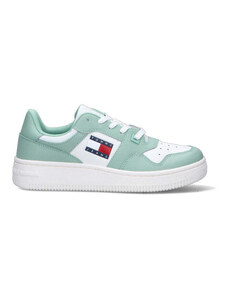 TOMMY HILFIGER JEANS SNEAKERS DONNA ACQUAMARINA SNEAKERS