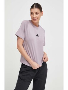 adidas t-shirt Z.N.E donna colore rosa IP1553