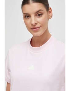 adidas t-shirt donna colore rosa IS4288