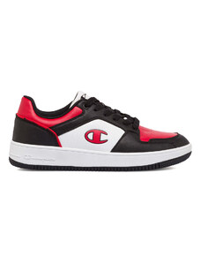 Sneakers bianche, nere e rosse da uomo con logo laterale Champion Rebound 2.0 Low