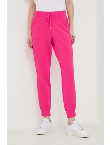 United Colors of Benetton pantaloni da jogging in cotone colore rosa