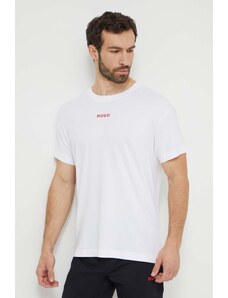 HUGO maglietta lounge colore bianco