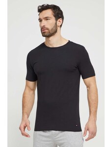 Tommy Hilfiger t-shirt pacco da 3 uomo colore nero