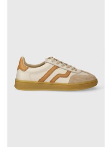 Gant sneakers in pelle Cuzima colore beige 28533549.G111