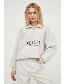 Mercer Amsterdam felpa in cotone colore grigio