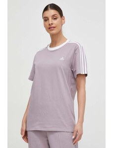 adidas t-shirt in cotone donna colore rosa IS1562