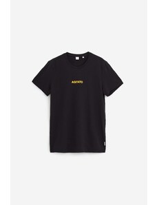 Aspesi T-Shirt AGITATO in cotone nero