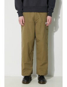 Human Made pantaloni in cotone Military Easy colore verde HM26PT014