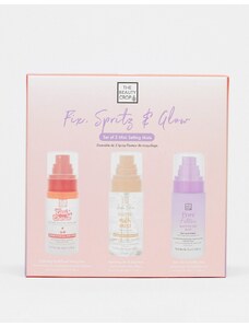 The Beauty Crop - Fix, Spritz & Glow - Set di 3 spray fissanti in formato mini (risparmia il 19%)-Multicolore