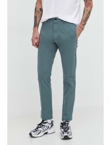 HUGO pantaloni uomo colore verde