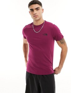The North Face - Simple Dome - T-shirt bordeaux-Rosso