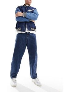 ASOS DESIGN - Jeans affusolati blu lavaggio scuro