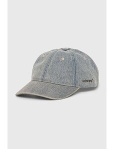 Levi's berretto da baseball in cotone colore blu