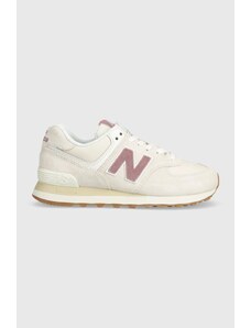 New Balance sneakers 574 colore beige WL574QC2