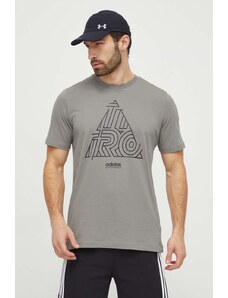 adidas t-shirt in cotone TIRO uomo colore beige IN6267