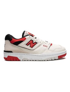 NEW BALANCE - Sneakers Uomo Bianco/rosso
