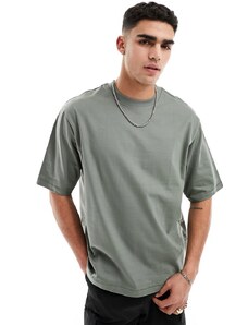 Only & Sons - T-shirt oversize grigio salvia