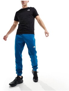 The North Face - Training Reaxion - Joggers blu mélange con logo