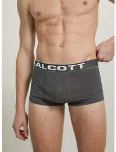 Alcott - Boxer in cotone elasticizzato con logo, , Mgy1 Grey Mel Dark, Taglia: L