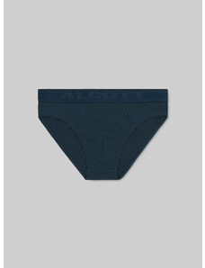 Alcott - Slip in cotone elasticizzato con logo, , Ob2 Blue Oil Med., Taglia: S