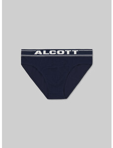 Alcott - Slip in cotone elasticizzato con logo, , Na2 Navy Medium, Taglia: XXL