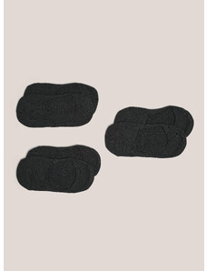 Alcott - Set 3 paia di calzini fantasmini, , Bk1 Black, Taglia: 39/42