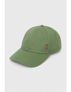 Levi's berretto da baseball in cotone colore verde