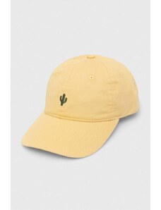 Levi's berretto da baseball in cotone colore beige con applicazione