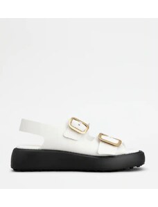 TOD'S SANDALS IN LEATHER
