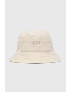 Levi's berretto in cotone colore beige