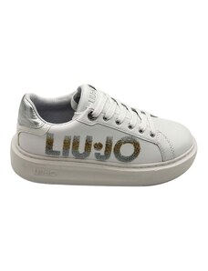 Liu Jo Sneakers LIUJO Calf Leather White Silver - KYLIE 22 -