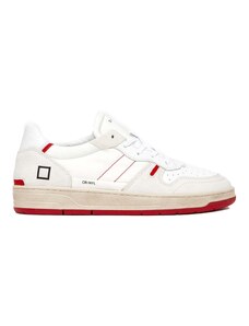 D.A.T.E. - Sneakers Uomo White/red