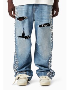 1989 STUDIO Y2K denim jeans con ricami