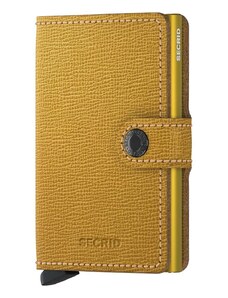 Secrid portafoglio Crisple Ochre colore giallo